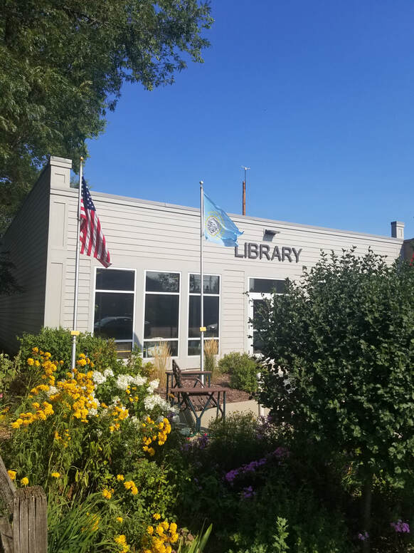 Viborg South Dakota Public Library on Main Street